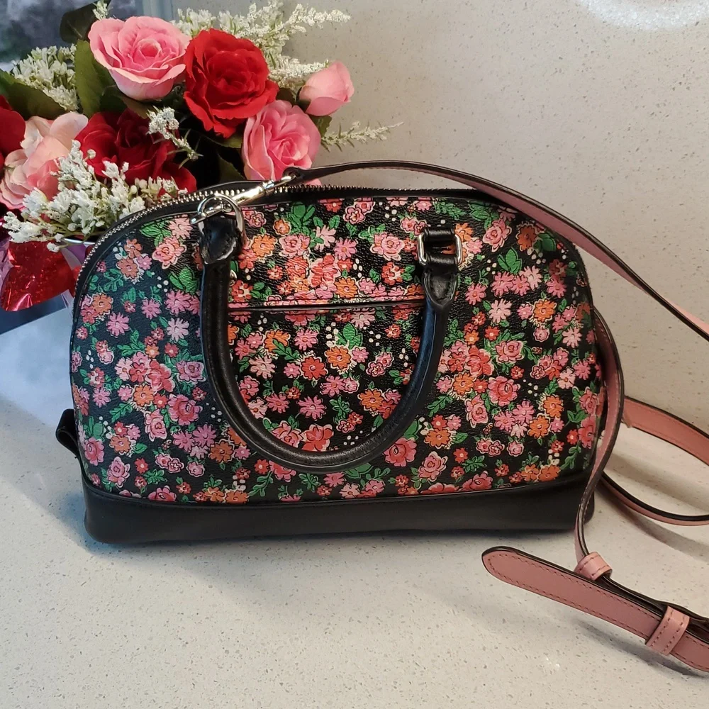 COACH Sierra Floral Crossbody